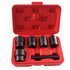 Twist Socket Damaged Worn Lug Nut Lock Remover Bolt Extractor Set - millionsource