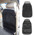 Car Seat Protector Back Seat Kick Mat w/ 2 Storage Mesh Pocket - millionsource