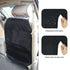 Car Seat Protector Back Seat Kick Mat w/ 2 Storage Mesh Pocket - millionsource