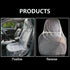 100pcs Disposable Plastic Car Seat Cover Universal Fit Protector - millionsource