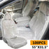 100pcs Disposable Plastic Car Seat Cover Universal Fit Protector - millionsource