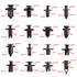 Car Body Plastic Push Pin Rivet Fasteners Trim Panel Moulding Clips, 630PCs - millionsource