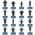 635 PCs Clip Trim Car Body Retainer Push Pin Rivet Panel Moulding Tool - millionsource