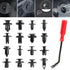 635 PCs Clip Trim Car Body Retainer Push Pin Rivet Panel Moulding Tool - millionsource