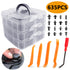 635 PCs Clip Trim Car Body Retainer Push Pin Rivet Panel Moulding Tool - millionsource