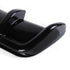 Car Rear Bumper Lip Splitter Shark Fin 6 Wing Curved Diffuser - millionsource