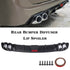 Car Rear Bumper Lip Splitter Shark Fin Diffuser Reflective Protector - millionsource