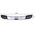 Car Rear Bumper Lip Splitter Shark Fin Diffuser Reflective Protector - millionsource