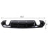 Shark Fins Rear Bumper Lip Diffuser Splitter For Honda Civic 2016-2020 - millionsource