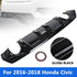 Rear Bumper Lip Diffuser Splitter Spoiler For 2016-2020 Honda Civic - millionsource