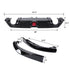 Rear Bumper Diffuser Lip For 2016-2020 Honda Civic Sedan - millionsource