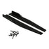 Car Rear Side Skirt Rocker Splitter Lip Canard Wingle Diffuser - millionsource