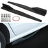 Car Rear Side Skirt Rocker Splitter Lip Canard Wingle Diffuser - millionsource