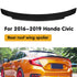 Car Rear Trunk Lip Spoiler Duckbill  Fit For Honda Civic 2016-2019 - millionsource