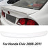 Painted Rear Trunk Lip Wing Spoiler Fit Sedan Honda Civic - millionsource