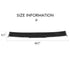 Lip Spoiler Top Window Roof Wing For INFINITI Q50 2014-2020 - millionsource