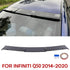 Lip Spoiler Top Window Roof Wing For INFINITI Q50 2014-2020 - millionsource
