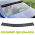 Lip Spoiler Top Window Roof Wing For INFINITI Q50 2014-2020 - millionsource