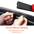 B Shape Car Seal Strip Door Window Rubber Trim Weatherstrip - millionsource