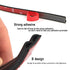 B Shape Car Seal Strip Door Window Rubber Trim Weatherstrip - millionsource