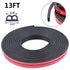 B Shape Car Seal Strip Door Window Rubber Trim Weatherstrip - millionsource