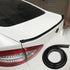 Universal Spoiler Rubber Rear Roof Trunk Molding Lip Wing - millionsource