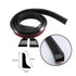 Universal Spoiler Rubber Rear Roof Trunk Molding Lip Wing - millionsource