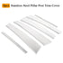 6pcs Stainless Steel Mirror Pillar Posts Trim For Honda Accord - millionsource