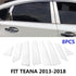 8pcs Stainless Steel Chrome Pillar Post Trim Cover - millionsource