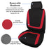Universal Breathable Front Rear Full Set Car Seat Covers Protector - millionsource