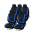 Universal Breathable Front Rear Full Set Car Seat Covers Protector - millionsource