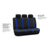 Universal Breathable Front Rear Full Set Car Seat Covers Protector - millionsource