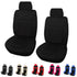 Stretchy Cloth Car Seat Cover Set Backrest Front Rear Protector - millionsource