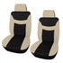 Stretchy Cloth Car Seat Cover Set Backrest Front Rear Protector - millionsource