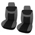Stretchy Cloth Car Seat Cover Set Backrest Front Rear Protector - millionsource