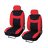 Stretchy Cloth Car Seat Cover Set Backrest Front Rear Protector - millionsource