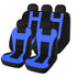 Complete Front Rear Car Seat Cover Set for Cars Truck SUV Van - millionsource