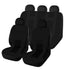 Complete Front Rear Car Seat Cover Set for Cars Truck SUV Van - millionsource