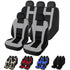 Complete Front Rear Car Seat Cover Set for Cars Truck SUV Van - millionsource