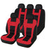 Complete Front Rear Car Seat Cover Set for Cars Truck SUV Van - millionsource