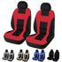 Complete Front Rear Car Seat Cover Set for Cars Truck SUV Van - millionsource