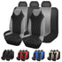 High Back Strong Stretchy Seat Covers Full Set for Car SUV & Truck - millionsource