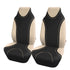 High Back Strong Stretchy Seat Covers Full Set for Car SUV & Truck - millionsource