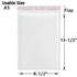 Bubble Lined Padded Envelopes Poly Mailers Self-Sealing - millionsource