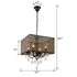 4-Light Antique Ceiling K9 Crystal Chandelier Lighting - millionsource