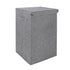 Foldable Laundry Hamper Clothes Organizer w/ Lids and Handles - millionsource