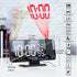 Digital LED Time Projector Snooze Alarm Clock Radio - millionsource