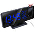 Digital LED Time Projector Snooze Alarm Clock Radio - millionsource
