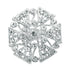 Lot Alloy Vintage Style Mixed Rhinestone Crystal Brooch