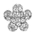 Lot Alloy Vintage Style Mixed Rhinestone Crystal Brooch